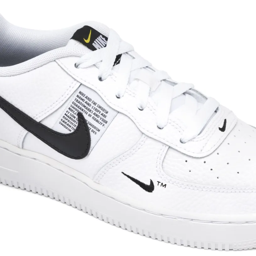 Nike Air Force 1 Low Utility White Black GS 