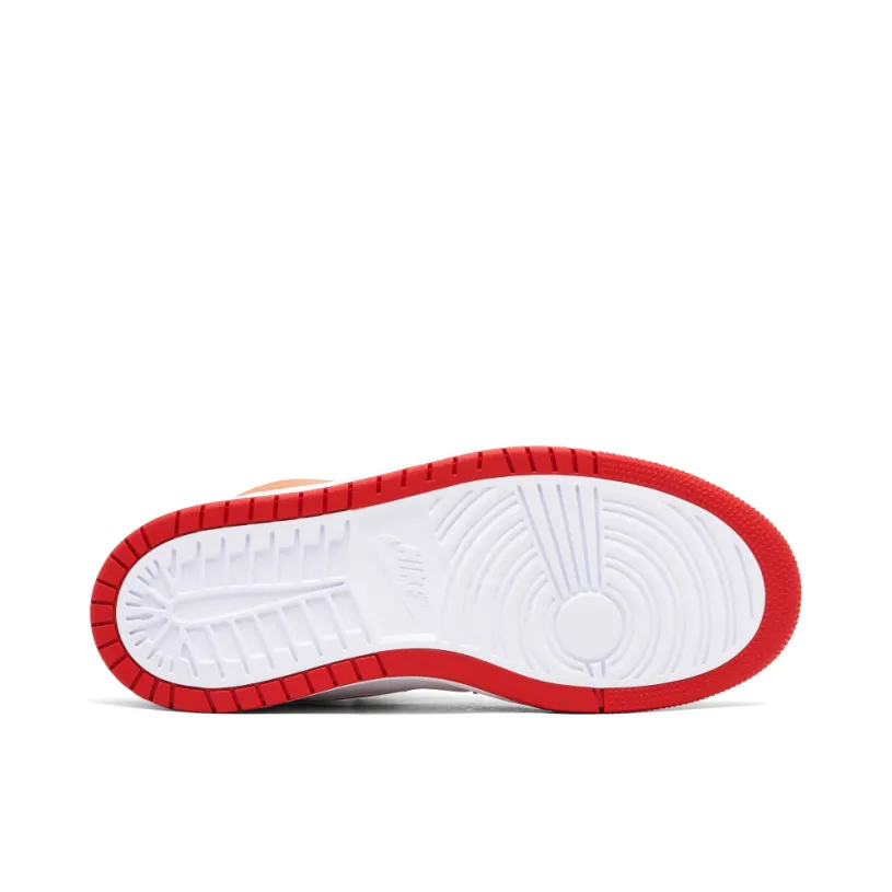 Air Jordan 1 High Zoom CMFT Fire Red Curry Womens 