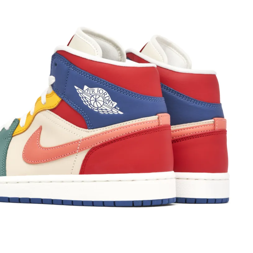 Air Jordan 1 Mid Seven-Colour Womens 