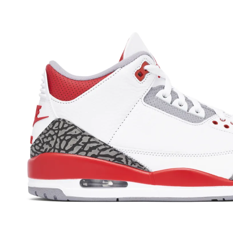 Air Jordan 3 OG Fire Red 2022 