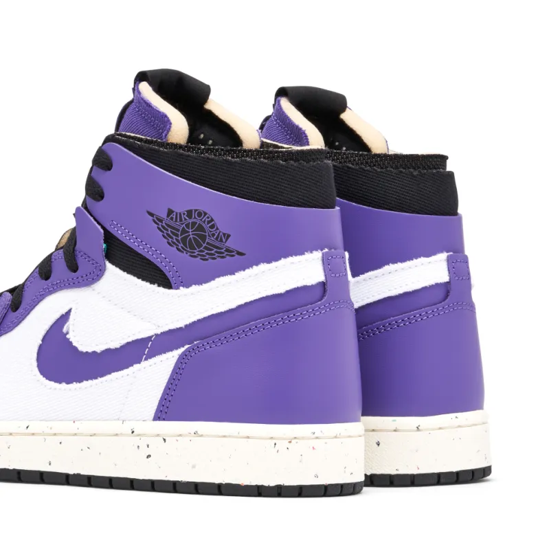 Air Jordan 1 Zoom CMFT Crater Purple 
