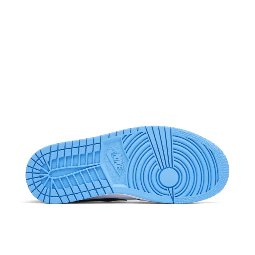 Air Jordan 1 Mid University Blue Womens 