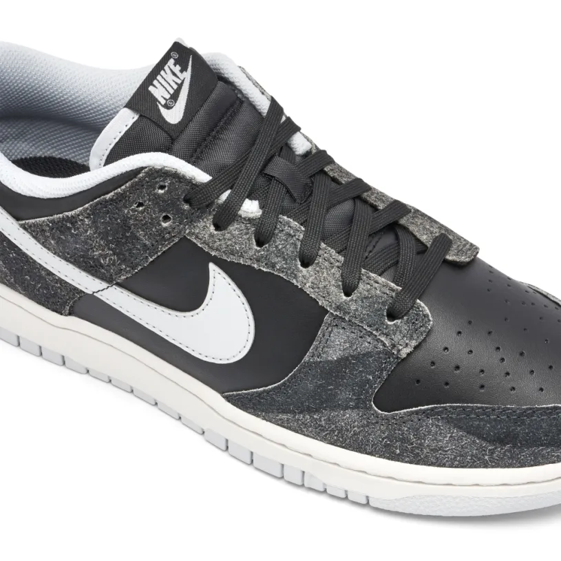 Nike Dunk Low PRM Animal Pack Black Pure Platinum 