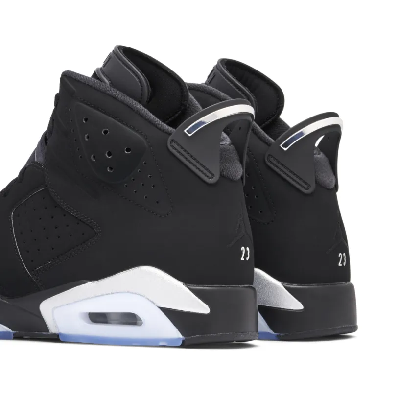 Air Jordan 6 Metallic Silver 