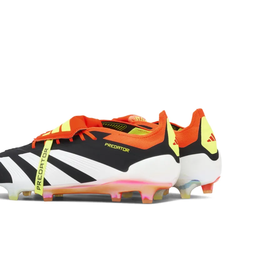 adidas Predator Elite FT Firm Ground Boots Black Red 