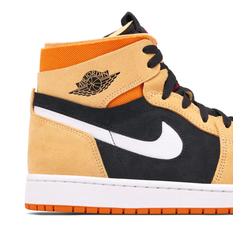 Air Jordan 1 High Zoom Air CMFT Orange Black 