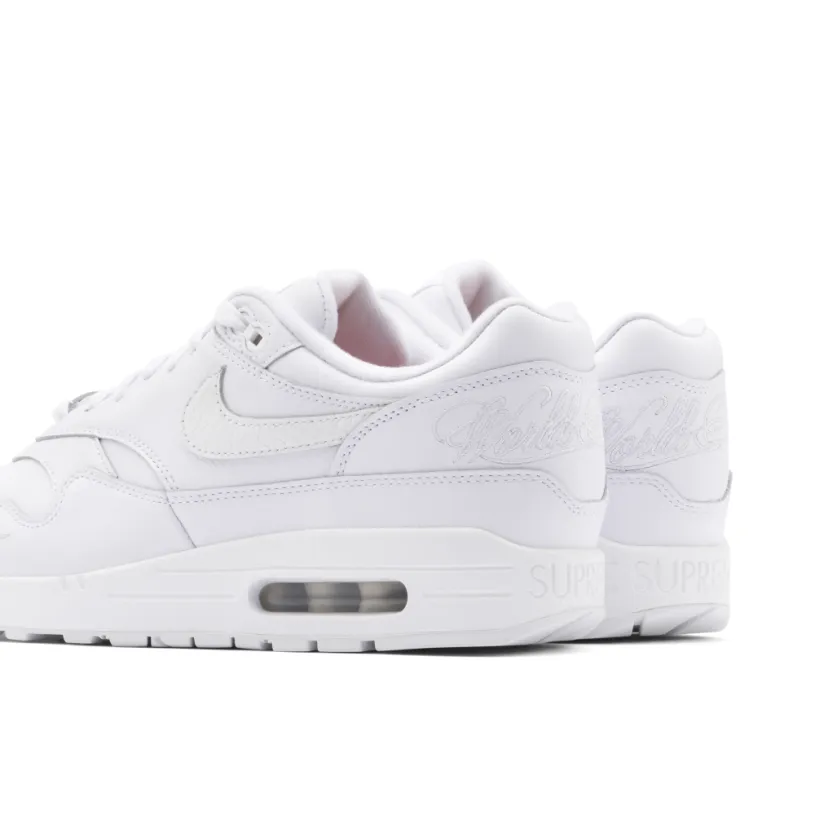 Nike Air Max 1 '87 SP Supreme Triple White 