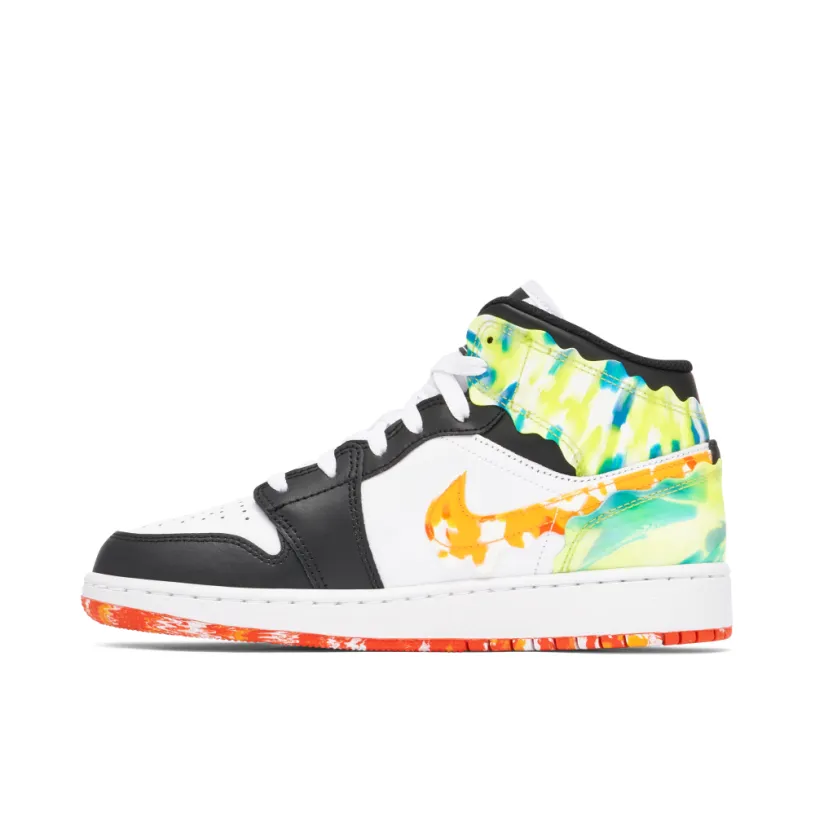 Air Jordan 1 Mid SE Drip GS