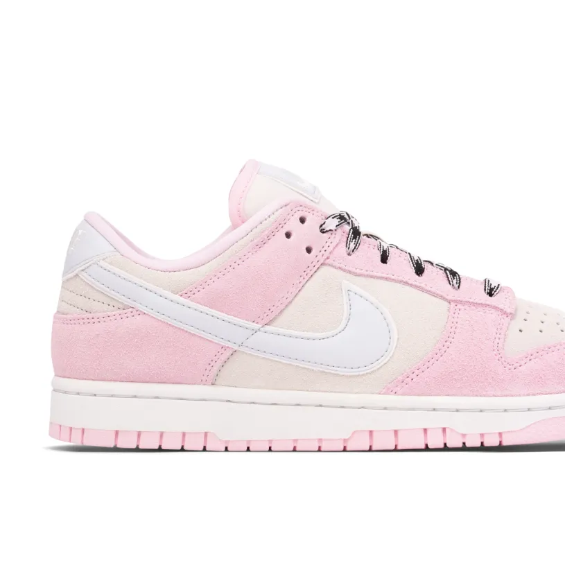 Nike Dunk Low Pink Foam Suede Womens 