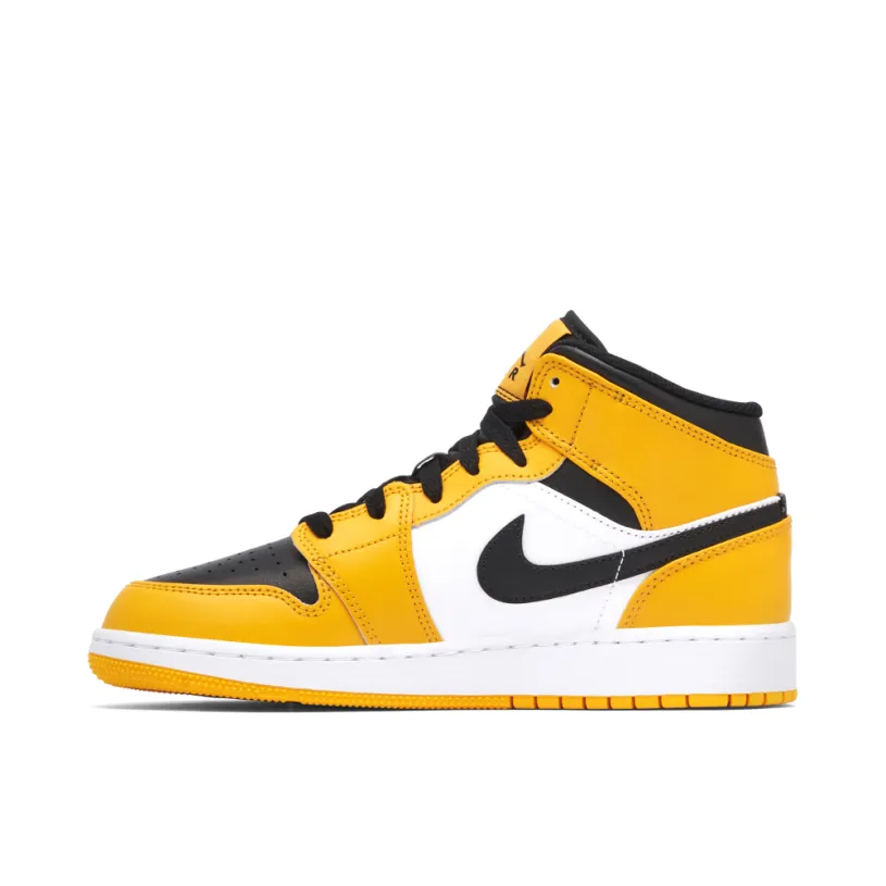 Air Jordan 1 Mid Reverse Yellow Toe GS