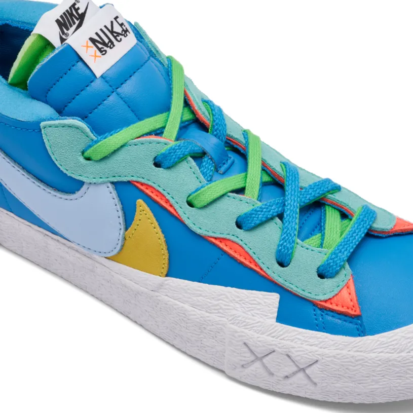 KAWS x sacai x Nike Blazer Low Blue Multi 
