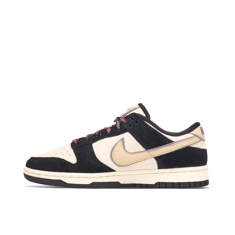 Nike Dunk Low Black Suede Womens