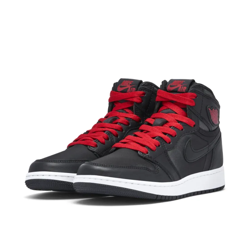 Air Jordan 1 Retro High Black Gym Red GS 