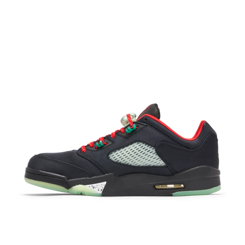 CLOT x Air Jordan 5 Low Black