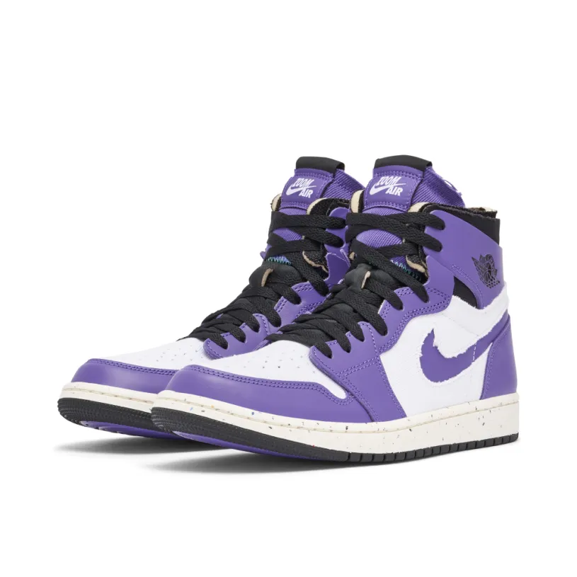 Air Jordan 1 Zoom CMFT Crater Purple 
