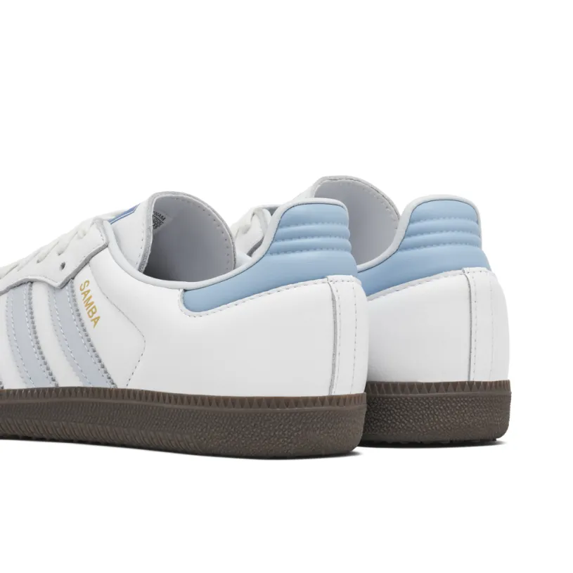 adidas Samba OG Core White Halo Blue 
