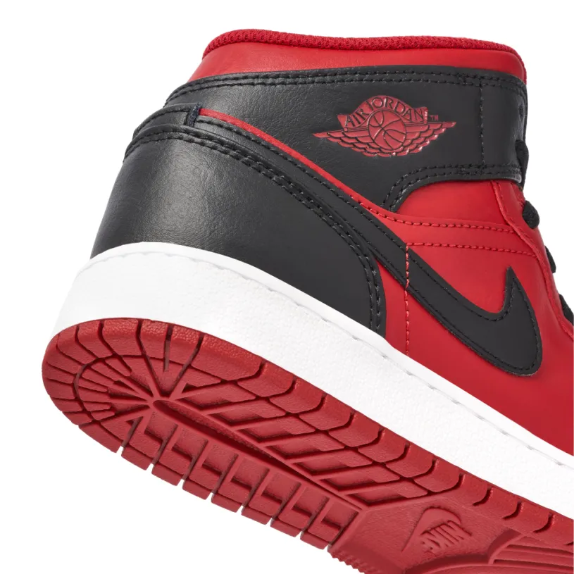 Air Jordan 1 Mid Reverse Bred 2022 GS 