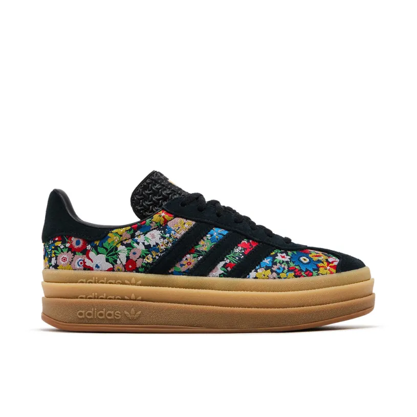 Adidas Gazelle Bold Liberty London Floral Embroidery Womens