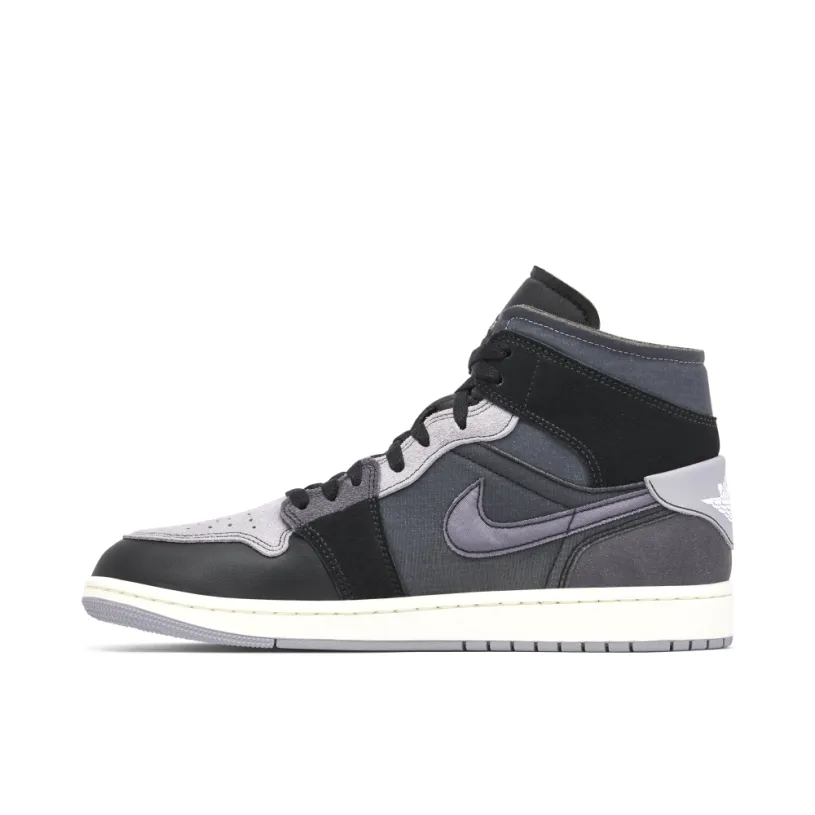Air Jordan 1 Mid Inside Out Black