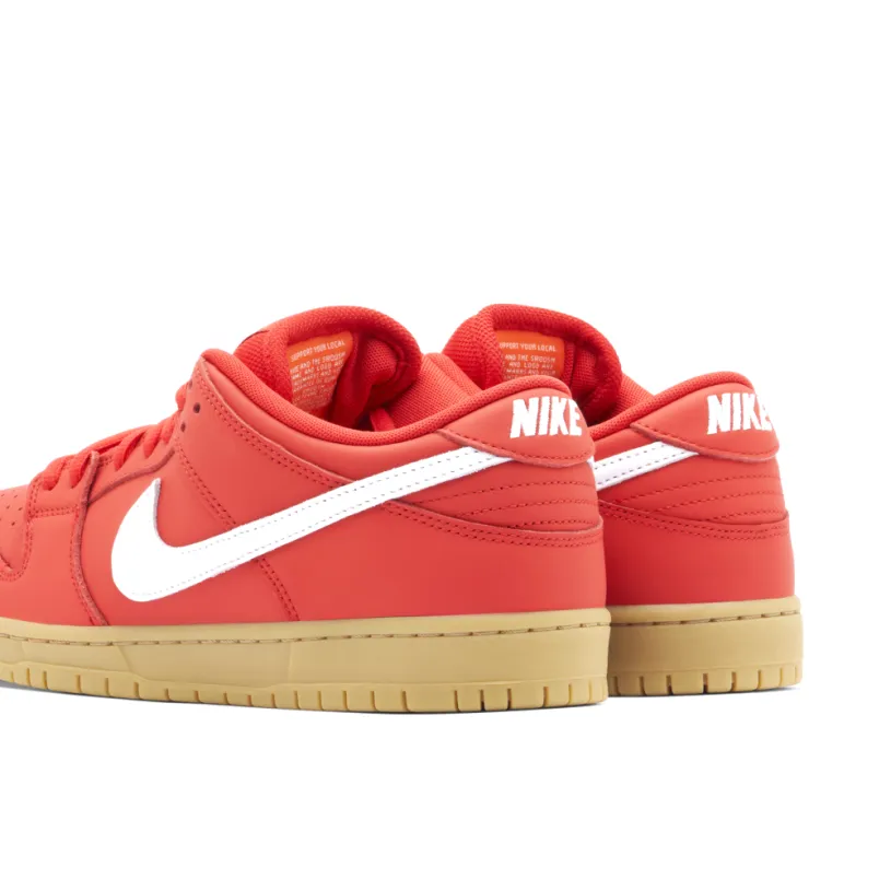 Nike SB Dunk Low University Red Gum 