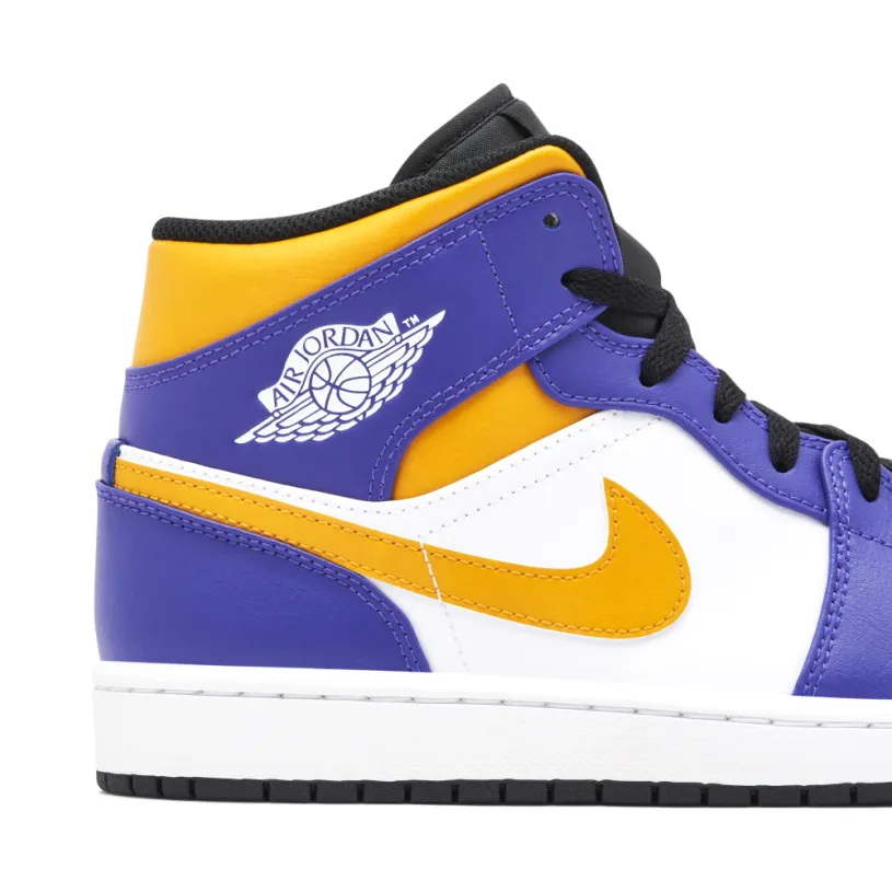 Air Jordan 1 Mid Lakers 