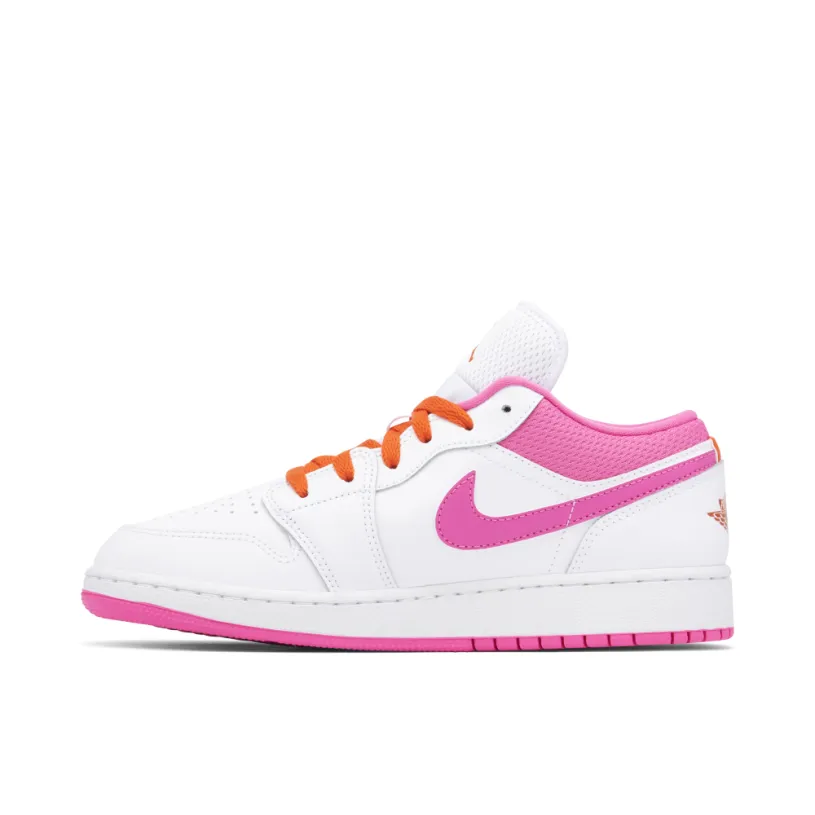 Air Jordan 1 Low White Pinksicle GS