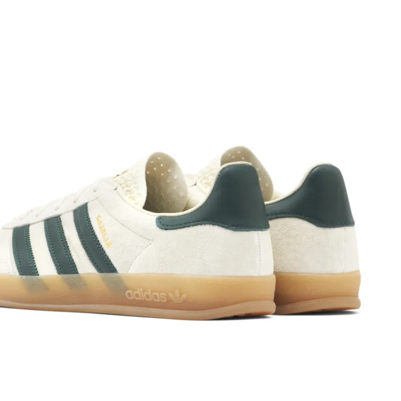 Adidas Gazelle Indoor White Green Gum 