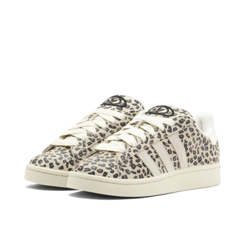 Adidas Campus 00s Cream Leopard Womens 