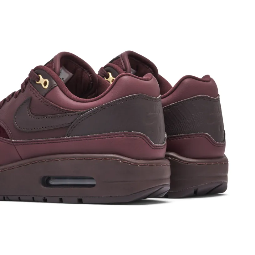 Nike Air Max 1 Burgundy Crush Womens 
