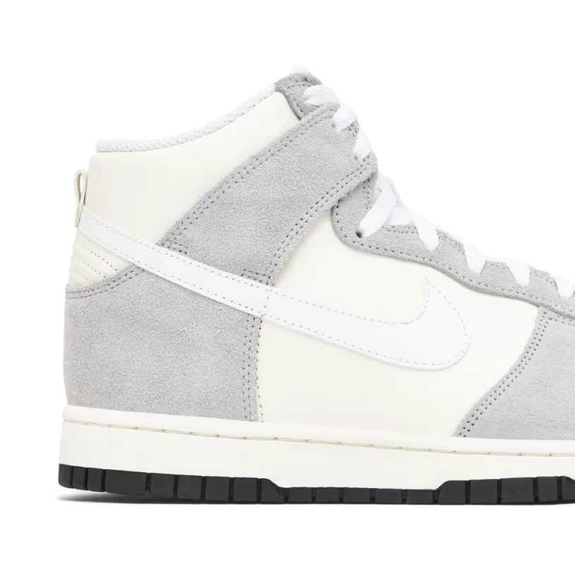 Nike Dunk High Grey Laser Orange 