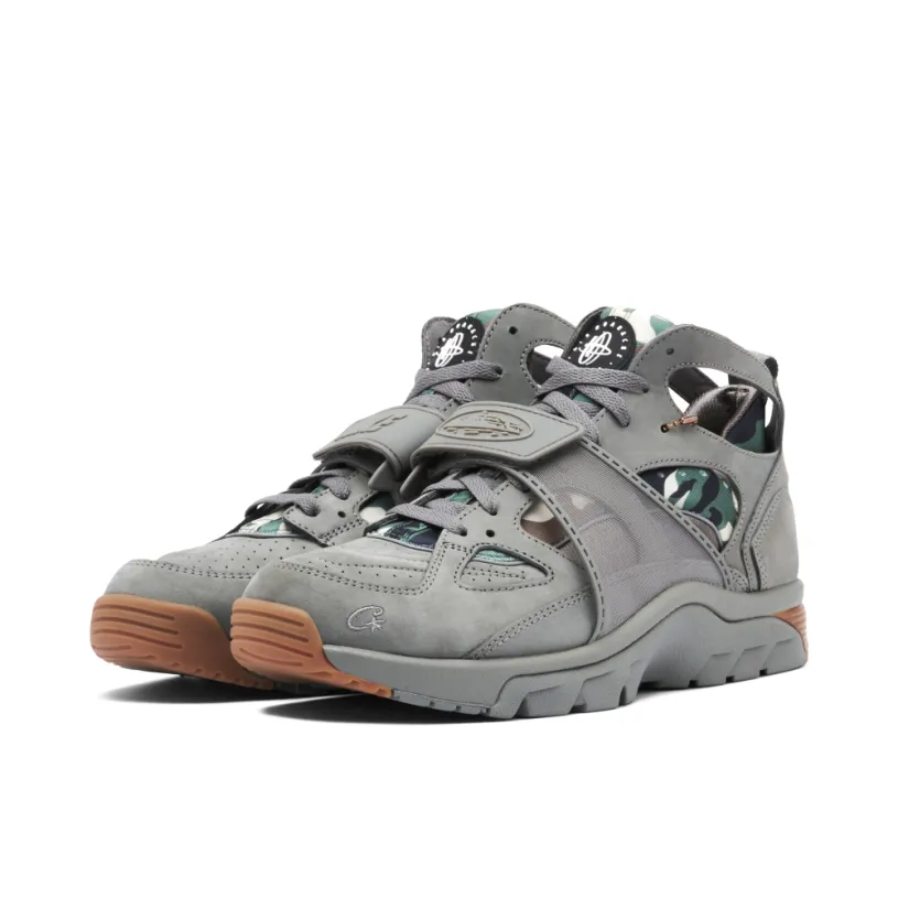 Nike Air Trainer Huarache Corteiz Gully Grey 