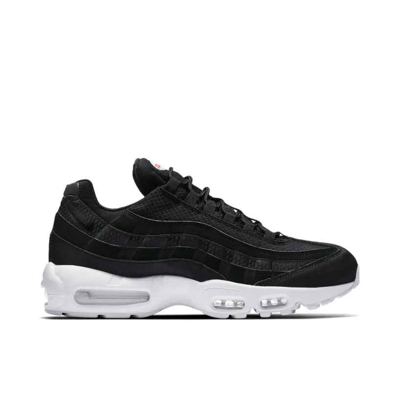 Nike Air Max 95 Black White Team Orange