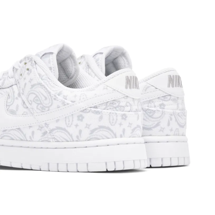 Nike Dunk Low White Paisley Womens 