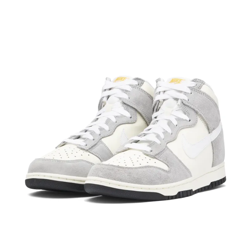 Nike Dunk High Grey Laser Orange 