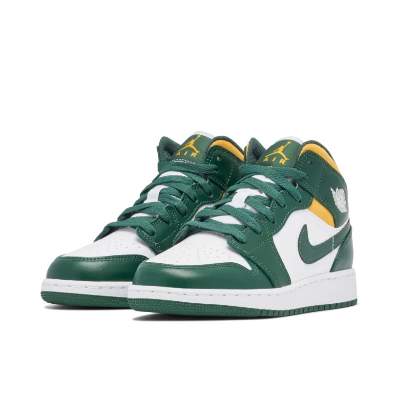 Air Jordan 1 Mid GS Sonics 