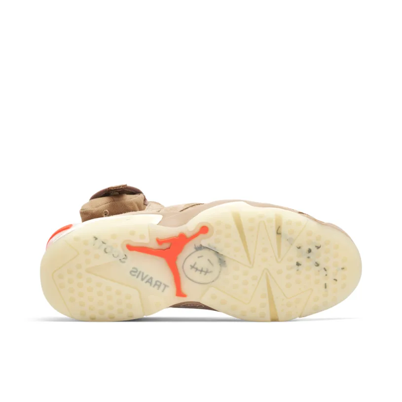 Air Jordan 6 Retro x Travis Scott British Khaki 