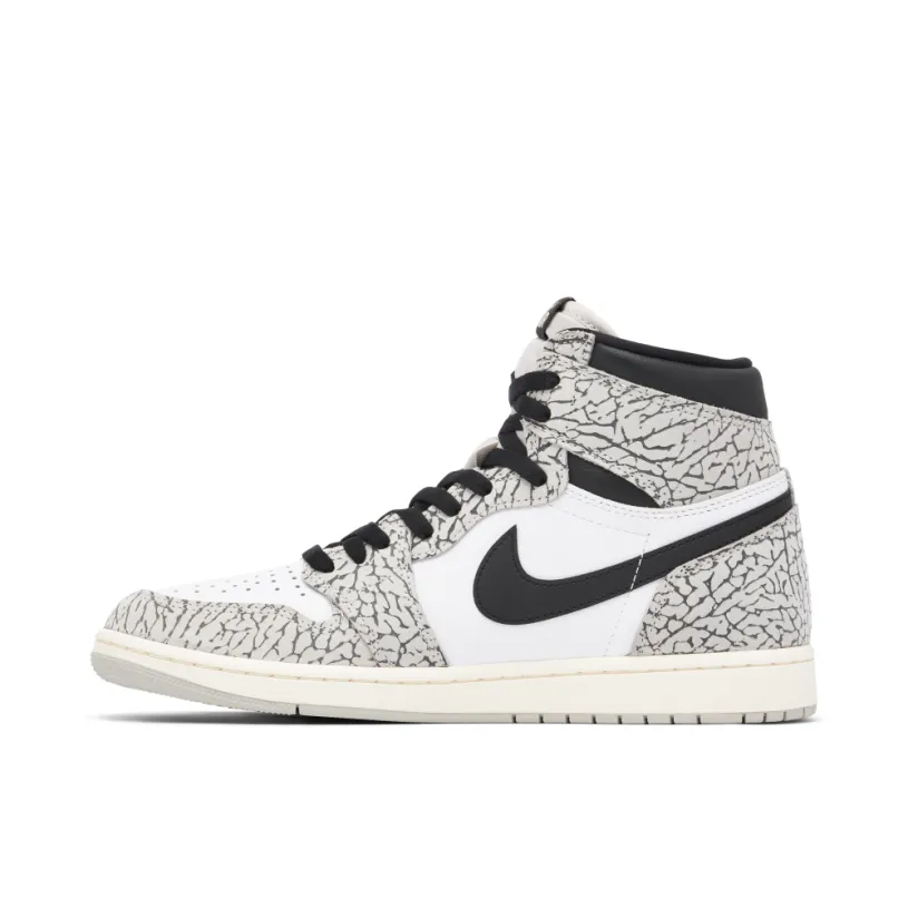 Air Jordan 1 High OG White Cement