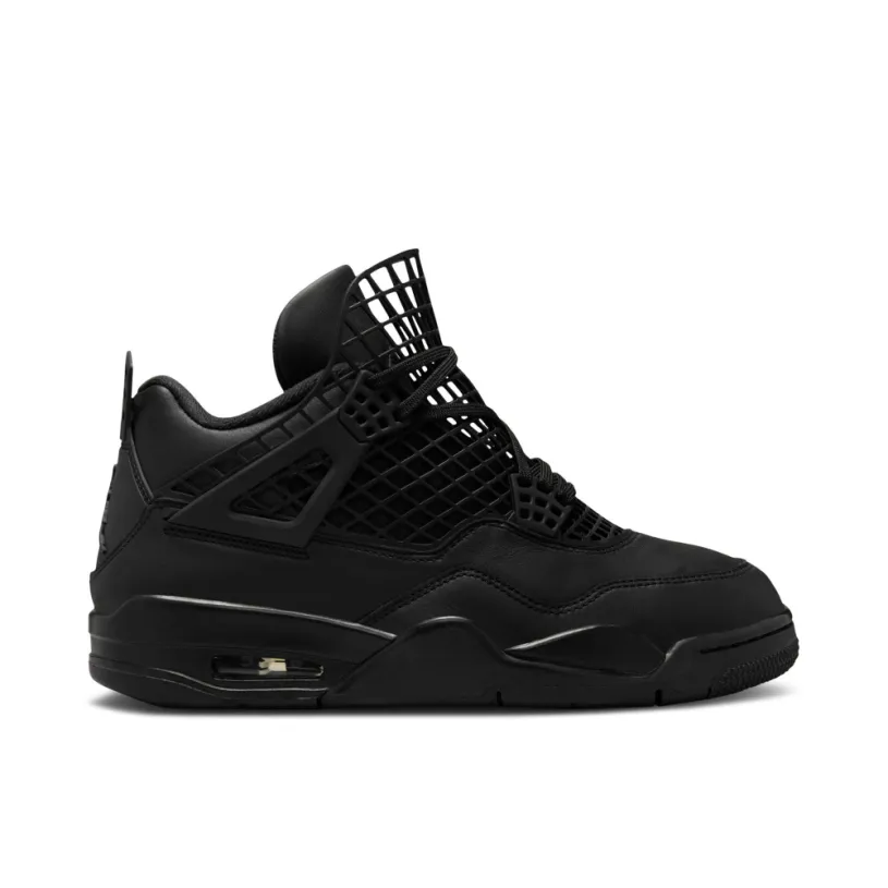 Jordan 4 Retro Net Black (Women's)