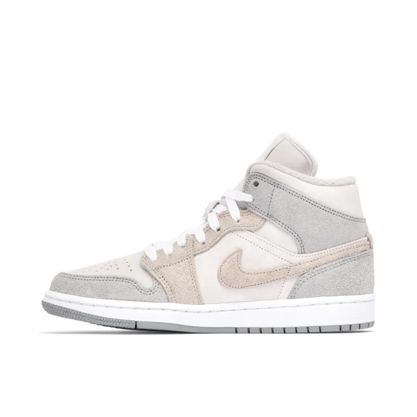 Air Jordan 1 Mid SE Particle Grey Womens