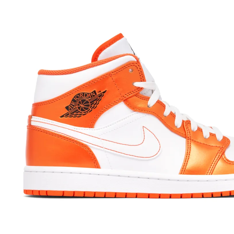Air Jordan 1 Mid SE Electro Orange 