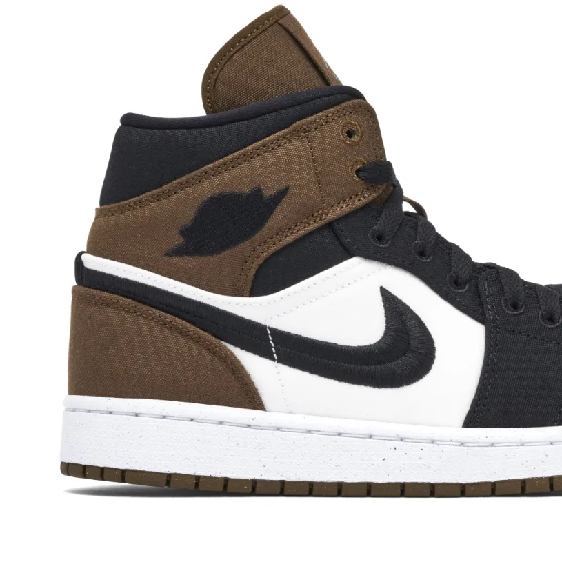 Air Jordan 1 Mid SE Olive Toe Womens 