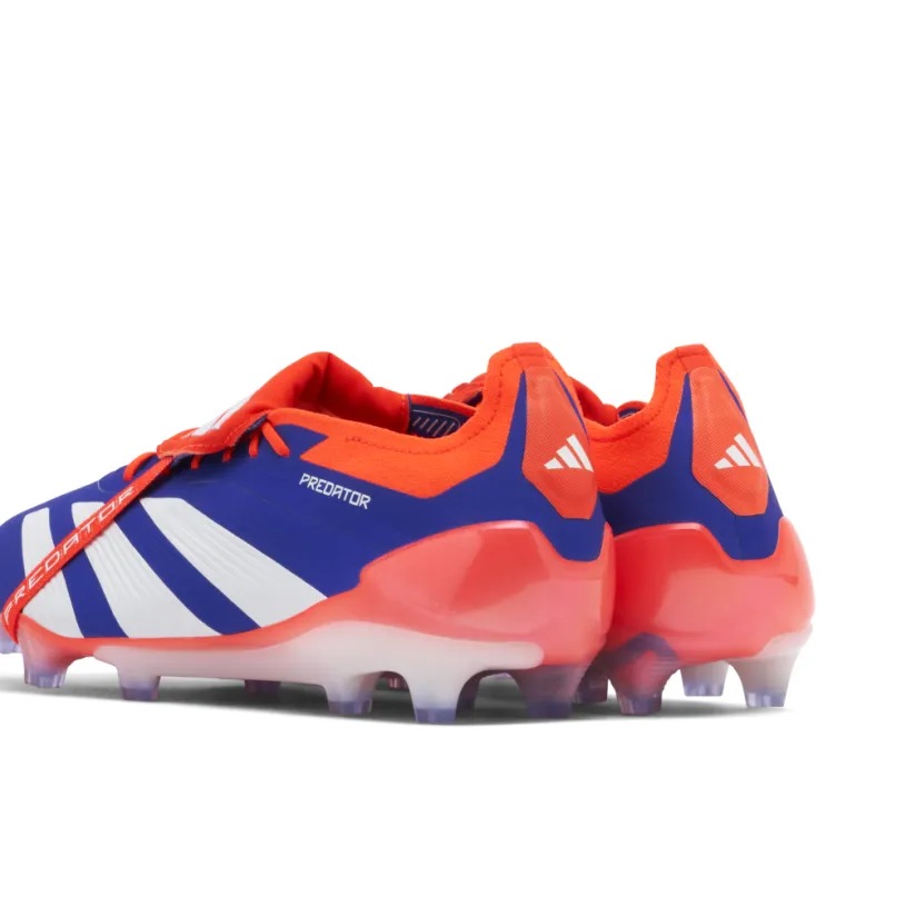 Adidas Predator Elite Foldover Tongue FG Lucid Blue Solar Red 