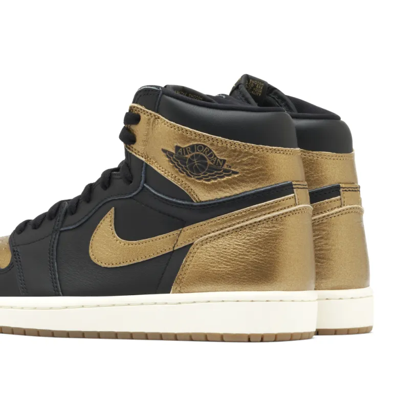 Air Jordan 1 Retro High OG Black Metallic Gold 
