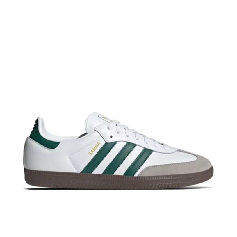 Adidas Samba OG Cloud White Collegiate Green
