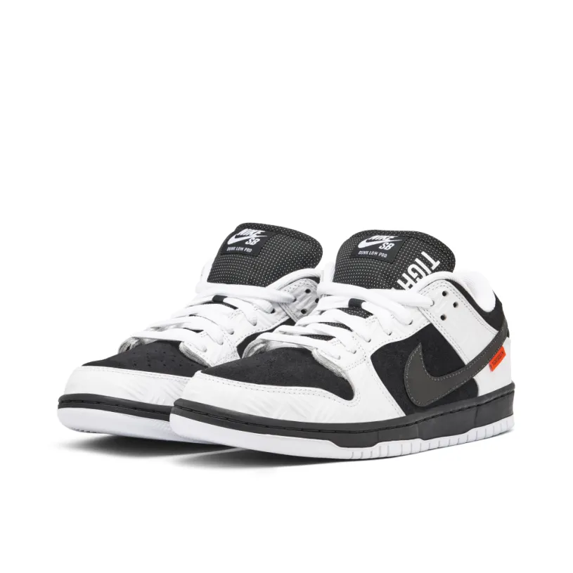 Nike SB Dunk Low x TIGHTBOOTH White Black 
