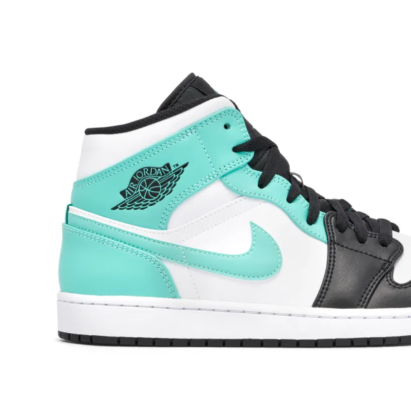 Air Jordan 1 Mid Island Green 