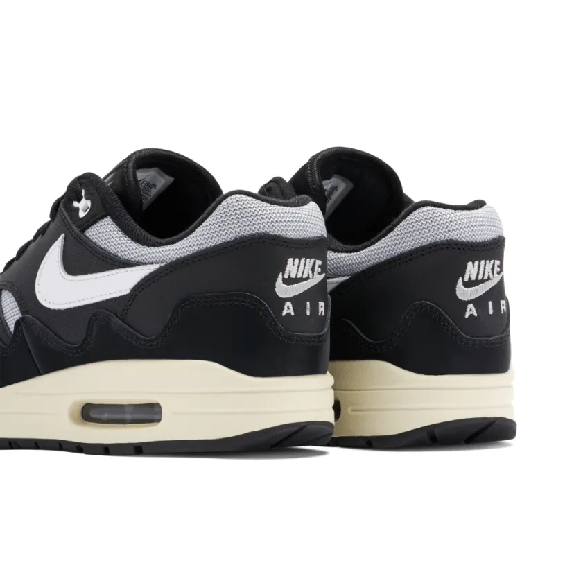 Patta x Nike Air Max 1 Black White (With Bracelet) 