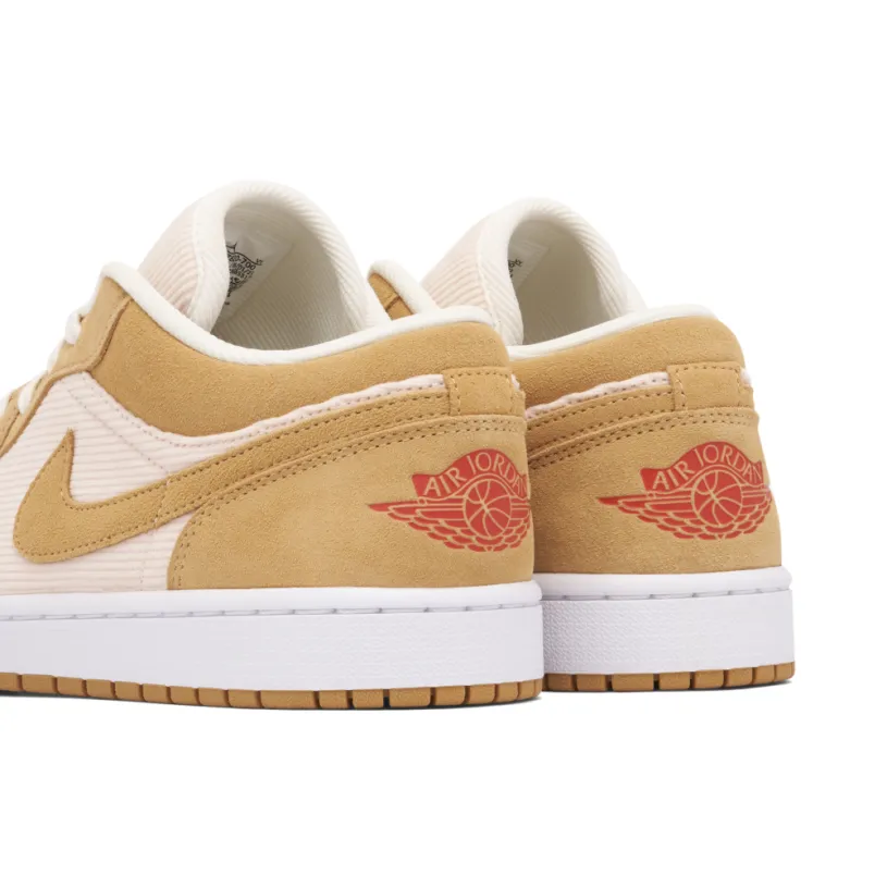 Air Jordan 1 Low Corduroy Suede Womens 