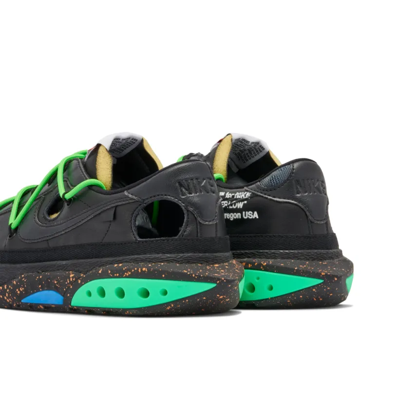 Off-White x Nike Blazer Low Black Green 