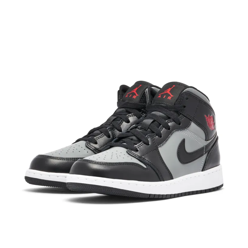 Air Jordan 1 Mid Shadow Red GS 